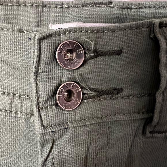 Jones & co crop pant. Size 10 NWOT. Green - Picture 5 of 6